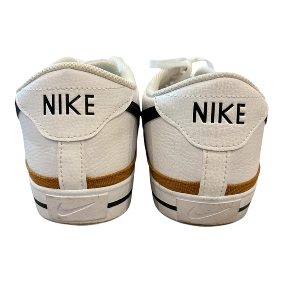 Nike Court Legacy NN White Black Desert Ochre Men Casual DH3162-100 Size 13 - Picture 6 of 11